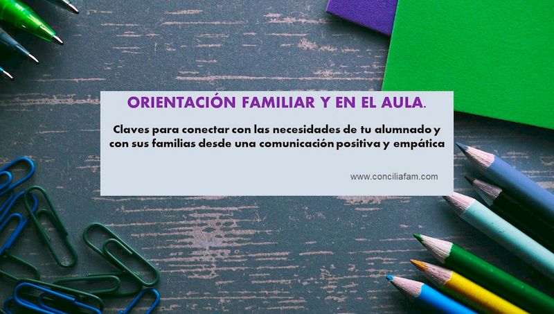 Orientación familiar y en el aula